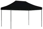 vidaXL Party-Zelt 279 x 410 x 315 cm Schwarz Oxford-Stoff