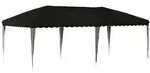 vidaXL Pop-up Partyzelt 575 x 290 x 245 cm Schwarz