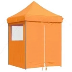 vidaXL Partyzelt 200 x 200 x 306 cm Orange Oxford-Stoff