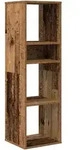 vidaXL B&uuml;cherregal Altholz-Optik 34x31x112 cm Holzwerkstoff