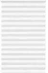 vidaXL Doppelrollo Wei&szlig; 150x230 cm Stoffbreite 145,9 cm Polyester