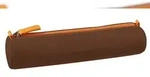 Rhodiarama rundes Schlamperm&auml;ppchen aus italienischem Kunstleder, 5x21,5 cm -...