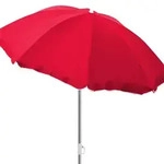 Mojawo Sonnenschirm rund &Oslash;1,80m rot Nylon