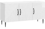 vidaXL TV-Schr&auml;nk Hochglanz Wei&szlig; 99 x 34,5 x 50 cm Holzwerkstoff