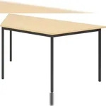 b&uuml;m&ouml; Tisch klein, Multifunktionstisch, 80 x 80 cm in Ahorn/Schwarz -...