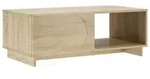 vidaXL Couchtisch Sonoma-Eiche 95 x 50,5 x 35 cm Holzwerkstoff