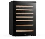 Klarstein Bevora Weink&uuml;hlschrank freistehend | 6 Einsch&uuml;be | 128 Liter | 48