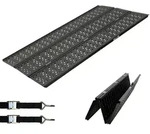 DREIBREIT by TRUTZHOLM 2-fach Auffahrrampe klappbar 215 cm 1020 kg Alu gelocht