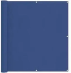 vidaXL Balkonsichtschutz 110 x 200 cm Oxford-Stoff Rechteckig Blau