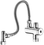 Delabie UT-Therm. PREMIX NANO 3/8" verchr. + Anschluss-Set PEX L.300