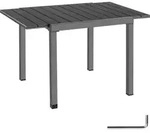 TecTake GmbH tectake, Gartentisch Inca, wetterfest, ausziehbar, h&ouml;henverstellbar,