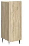 vidaXL Sideboard Sonoma-Eiche 34,5 x 33 x 92 cm Holzwerkstoff