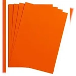 Clairefontaine Maya Bastelkarton A3 185g 25 Bogen - Orange 975355C