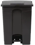 Jantex K&uuml;chenpedaleimer schwarz 65L