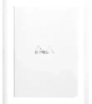 Rhodia 10x Notizheft Rhodia A5 48 Blatt kariert 80g - Wei&szlig; 119181C