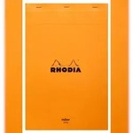 Rhodia 5x Gehefteter Block Rhodia Yellow N&deg;19 A4+, 80 Blatt liniert mit Rand,...