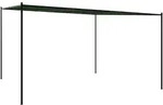 vidaXL Pavillon 4 x 3,98 x 2,67 m Gr&uuml;n Polyester und Stahl