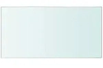 vidaXL Regalboden Glas Transparent 40x20 cm