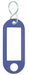 WEDO Schl&uuml;sselanh&auml;nger 262803403 blau 100 St&uuml;ck