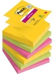 Post-it Carnival Collection Super Sticky Z-Notes Haftnotizen 76 x 76 mm Gr&uuml;n,...
