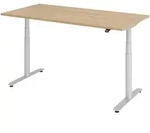b&uuml;m&ouml; Schreibtisch elektrisch Bluetooth & App XDLR Rechteck: 160 x 80 cm -...