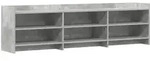 vidaXL TV-Schr&auml;nk 168 x 33 x 47 cm Betongrau Holzwerkstoff