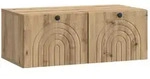 vidaXL Wandmontierter TV-Schrank Artisan-Eiche 78,5 x 41 x 30 cm