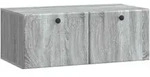 vidaXL Wandmontierter TV-Schrank 78,5 x 41 x 30 cm Grau Sonoma