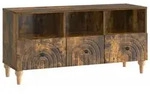 vidaXL TV-Schr&auml;nk Ger&auml;ucherte Eiche 102 x 34,5 x 50 cm Holzwerkstoff