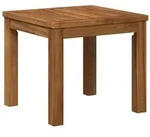 vidaXL Couchtisch Natur 40 x 40,5 x 36 cm Massivholz Akazie