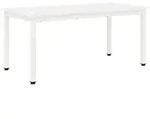 vidaXL Couchtisch Wei&szlig; 100 x 50 x 45 cm Massives Kiefernholz