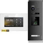 HD Video T&uuml;rsprechanlage mit Fingerprint und RFID f&uuml;r 1 Familienhaus, 1x Monitor,