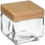 5FIVE - Glasbeh&auml;lter, quadratisch, 0,85 L in Beige