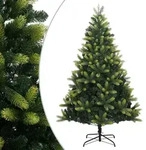vidaXL K&uuml;nstlicher Weihnachtsbaum Klappbar mit St&auml;nder 180 cm