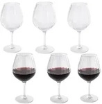APS 12er Set Kunststoff Rotweinglas -PERFECTION-, &Oslash; 10,5 cm, H: 21 cm, 600 ml,