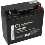 Q-Batteries 12LH-80W 12 V 20 Ah / 80 W AGM Hochstrom-USV-Akku