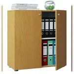 VCM B&uuml;roschrank Lona Buche