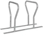 Baumarktplus Fahrradanlehnb&uuml;gel f&uuml;r 4 Fahrr&auml;der 140x76x92 cm Stahl feuerverzinkt