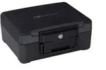 Safe / Tresor Safe Compact Slim 6 L feuer- wasserfest Kunststoff schwarz hjh OFFICE