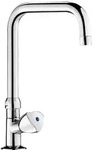 Delabie Stand Vent. G1/2B U-Auslauf H190 L150mm m.Oberteil LONG-LIFE