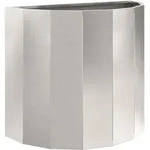 vidaXL Pflanzk&uuml;bel Silber 60 x 30 x 50 cm Edelstahl