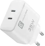 Cellularline Dual Port Charger 35W USB-C White