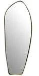 Wandspiegel FineBuy Flurspiegel Asymmetrisch 90 cm Spiegel Flur H&auml;ngespiegel