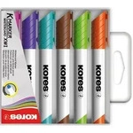 Kores Whiteboard-Marker K MARKER XW2, Keilspitze, 6er Etui