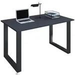 VCM Schreibtisch Lona Schwarz / Anthrazit H. 76 x B. 110 x T. 50 cm