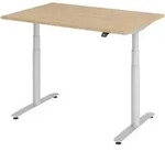 b&uuml;m&ouml; Schreibtisch elektrisch Bluetooth & App XDLR Rechteck: 120 x 80 cm -...