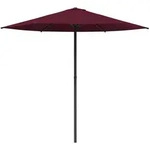vidaXL Gartensonnenschirm 230 x 230 cm Polyester Rechtwinklig