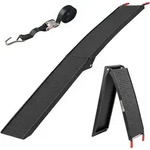 TRUTZHOLM 1 x Auffahrrampe 205 cm Traglast 340 kg Alu schwarz klappbar geriffelt