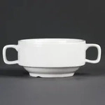 Olympia Whiteware Suppentassen mit Henkeln 40cl (6 St&uuml;ck)