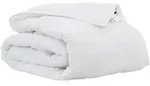 vidaXL Sommerdecke Wei&szlig; 220 x 155 x 3 cm Polyester